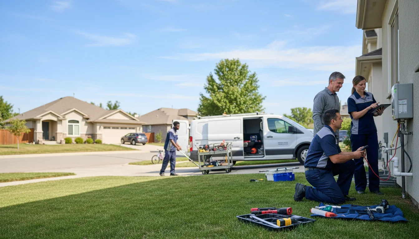 Tankless water heater service in Harvard, IL